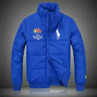 ralph lauren doudoune abrigos hombre big pony populaire 2013 drapeau national italie bleu